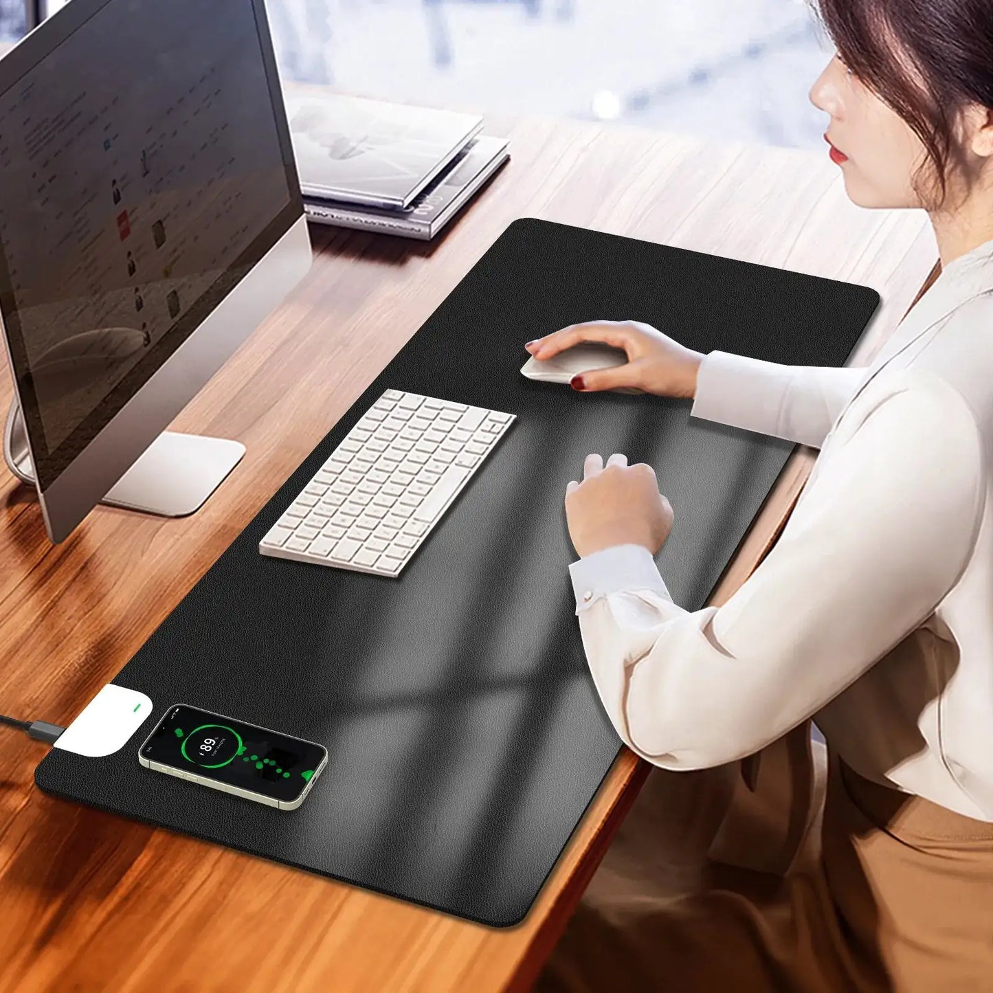 Wireless Charging Desk Mat